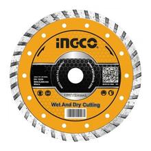 Ingco 355mm(14")X25.4mm Diamond Disc For Asphalt And Concrete Cutting DMD033551