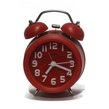 Red Monkey Round Shaped Table Clock