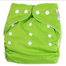 Adjustable Reusable Washable Baby Cloth Diaper Diapers Nappy 1 Diaper + 5 Inserts (Size : 4 to 14 kg)