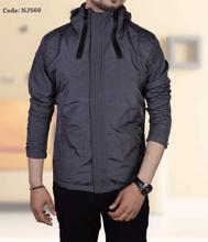 Men Fashion Side Zipper Windproof Jacket