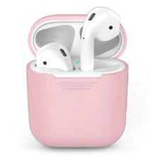 Soft Silicone Case For Apple Airpods Shockproof Cover For Apple AirPods Earphone Cases Ultra Thin Air Pods Protector Case
