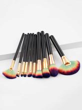 Ombre Bristle Makeup Brush 10pcs