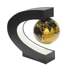 Black/Golden Anti-Gravity Revolve In The Frame Globe