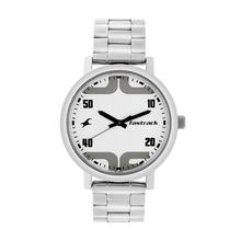 Fastrack Fundamentals Analog White Dial Men's Watch - 38052SM01