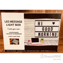 LED Light Up Box Cinematic Message Board