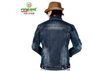 Virjeans Denim (Jeans) Stretchable Jacket For Mens (VJC 673) Blue