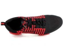 Black/Red Ultralight Sport Shoes For Men -0470-BLKRED