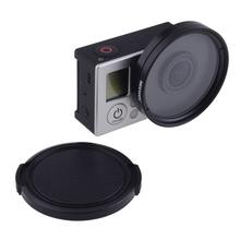 52mm Metal Glass UV Lens Filter Set with Filter and Cap for Gopr