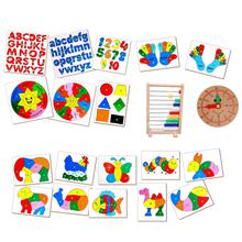 Kconnecting kids 52 Pieces low cost teaching/learning Materials for kids