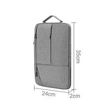 JOYROOM CY188 15 inch exquisite zipper multi portable handheld laptop bag for Macbook, Lenovo and other Laptops(Grey)