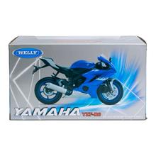 Black Welly Yamaha Yzf-R6 1:12 Die-Cast Metal With Plastic Parts