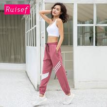 Casual pants_2020 sports gym pants women loose thin yoga