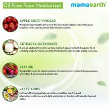 Mamaearth Oil-Free Face Moisturizer for Acne-Prone Skin, 80ml