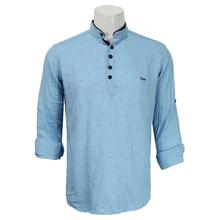 Men's Blue Kurta Shirt
