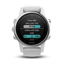 Garmin Fenix 5S Carrara White, Get More From Your Workout with Less on Your Wrist