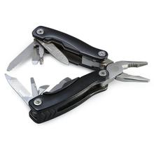 Multi Tool 9 in 1 Foldable Knife Multifunction Clamp Portable Survival Outdoor Hand Tools Stainless Steel Bottle Wrench Pliers