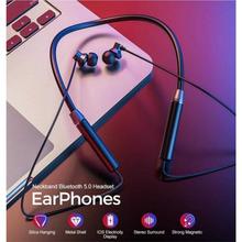 HE05 Wireless Bluetooth 5.0 in-Ear Neckband Earphones with Mic