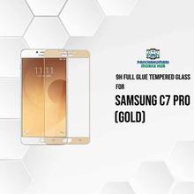 9H Full Glue 5D Glass for Samsung C7 Pro Gold