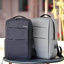 Slim Laptop Backpack With USB Charging Port Bag for Men and Women