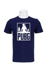 Wosa - Round Neck pubg Blue New Tees T-Shirt For Men