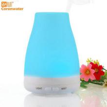 100ml Aroma Essential Oil Diffuser Ultrasonic Air Humidifier with 7