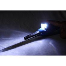 JM TLGSLG02 2 in 1 Electronic Plastic Gas Lighter, Blue