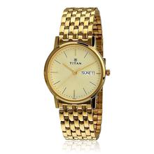 Titan Karishma Analog Gold Dial Men's Watch-149YM07