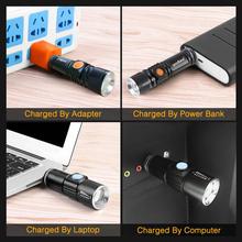 Goodland USB LED Flashlight Hand Rechargeable LED Torch