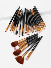 Two Tone Handle Makeup Brush 25pack