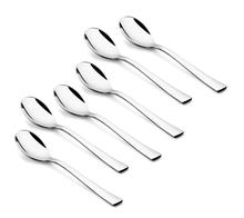 Heavy Stainless Steel Baby  Spoon Set 6