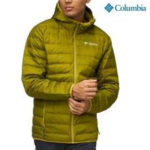 Columbia 1737891994 Lake 22 Down Hooded Jacket For Men- Olive Green