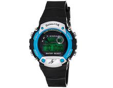 Sonata Grey Dial Digital Watch For Men- 77048PP03