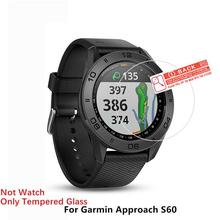 Garmin Approach S60 Screen Protector Full Coverage 9H Hardness Tempered Glass