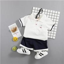 Baby Boys Summer Clothes Set Cotton 2018 Toddler Suits Short