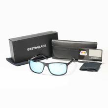 GREY JACK Polarized Acqua Lenses  Wayfarer  Sunglasses (Unisex)