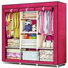 Elegant Foldable Cloth Wardrobe (Random color)