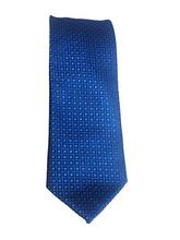 Men Tie – blue dotted design