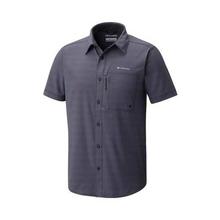 Columbia Shark Blue Cypress Ridge Short Sleeve Shirt For Men- 1768711