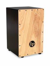 LP Light Brown/Black Matador Adjustable Tension String Cajon - LP1432