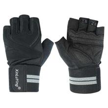 STYLISH PROFESSIONAL ANTI-SKID FITNESS HALF-FINGER GYM GLOVES