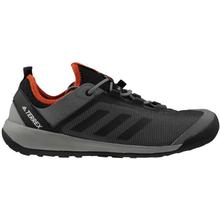 Adidas Grey/Black Terrex Swift Solo Hiking Shoes For Men - BB1992