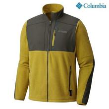Columbia 1735971780 Titan Frost Fleece Jacket For Men- Yellow Black