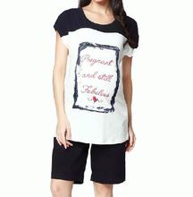 Pregnant & Still Fabulous Tee" Slogan Maternity Tee 5323 [Designed for the Pregnancy period with no compromise in style]