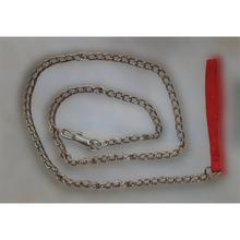 Dog Chain Leash Gold Heavy Duty Zinc Plated Metal Nylon Handle Pet Walking