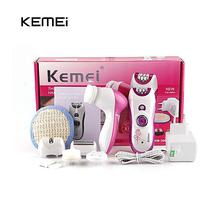 Kemei KM - 3066 Rechargeable Multifunctional Epilator