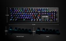 Imperion Mech 7 KG-M07R Compact 87Keys RGB Gaming Mechanical Keyboard- Kailh Switch