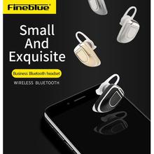 FINEBLUE Stereo Single In-ear Bluetooth 4.0 Earphone Headset for iPhone & Android