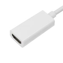 Aafno Pasal Mini Display Port to HDMI Female Adapter Cable For Apple Macbook- White