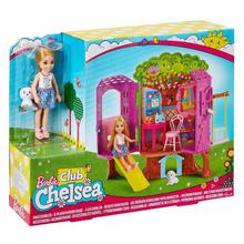 Barbie Pink Chelsea Treehouse Playset and Doll - FPF83