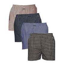 KRYPTAR Cotton Printed Men's Boxer Shorts - Pack of 4